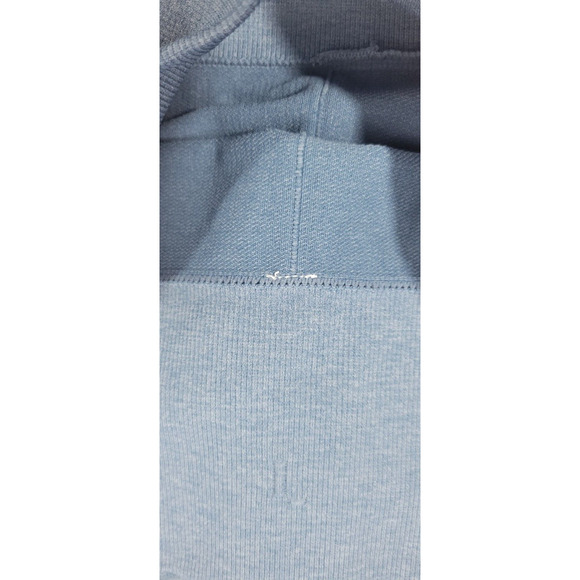 LuluLemon Womens Size 4 Blue In The Flow Cropped Ruched Capri Leggings - Picture 6 of 7